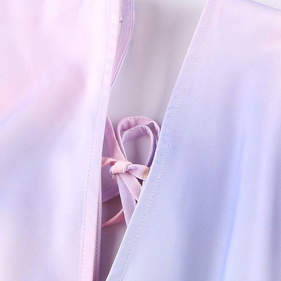 Tie-Dye Babydoll Swing Dress - Picture 6 of 8